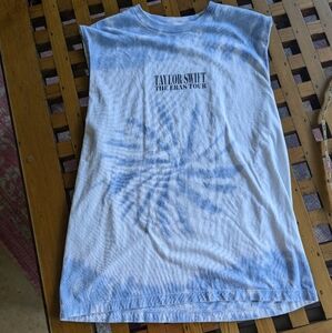 Taylor Swift Eras Tour Tie Dye Muscle Tank
